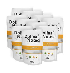 Karma dla psa DOLINA NOTECI Premium Kaczka z dynią 10 x 500 g