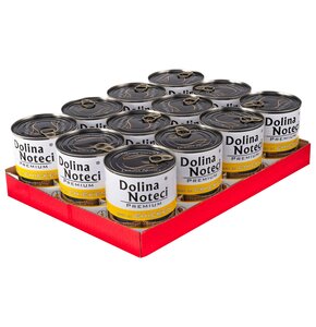 Karma dla psa DOLINA NOTECI Premium bogata w kurczaka 12 x 800 g