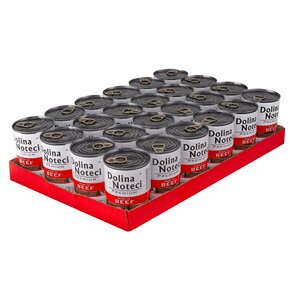 Karma dla psa DOLINA NOTECI Premium bogata w wołowinę 24 x 400 g