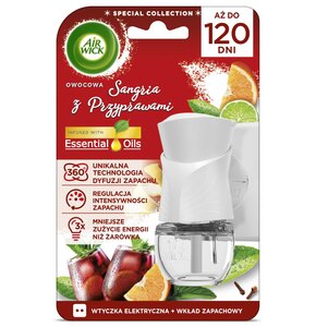 Elektryczny odświeżacz powietrza AIR WICK Grzane Wino 19 ml
