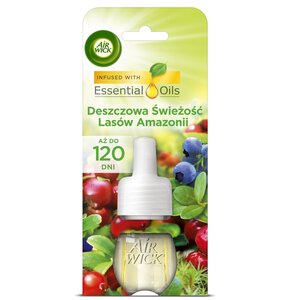 Wkład do elektrycznego odświeżacza powietrza AIR WICK Deszczowa Świeżość Lasów Amazonii 19 ml