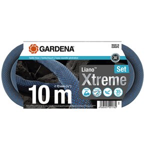 Wąż ogrodowy tekstylny GARDENA Liano Xtreme zestaw 1/2" 10 m 18460-20