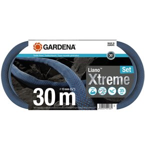 Wąż ogrodowy tekstylny GARDENA Liano Xtreme zestaw 1/2" 30 m 18477-20