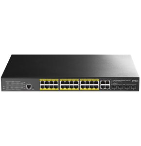 Switch CUDY GS2028PS4 Gigabit Ethernet, 29 portów, Funkcja PoE, Zarządzalny