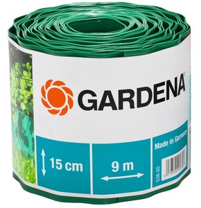 Obrzeże do trawników GARDENA 538-20 Zielony (15 cm x 9 m)