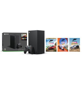 Konsola MICROSOFT XBOX Series X z napędem Blu-ray 4K UHD + Forza Horizon 5 Ultimate Edition