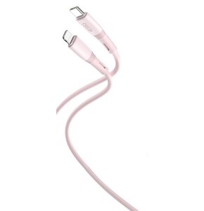 Kabel USB-C - Lightning XO NB-Q226A 27W 1 m Różowy