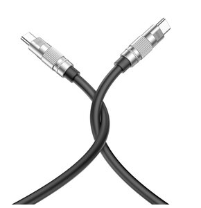 Kabel USB-C - USB-C XO NB-Q228B 60W 1.2 m Czarny