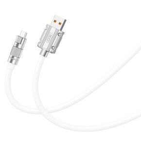 Kabel USB - Micro USB XO NB227 6A 1.2 m Biały