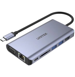 Hub UNITEK D1019B USB Typu C 3.2 Gen. 1, Pasywny