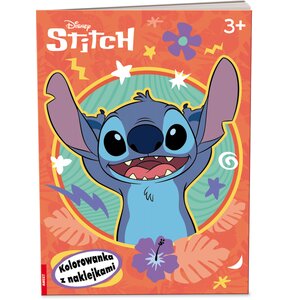 Kolorowanka Disney Stitch z naklejkami NA-9129
