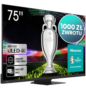 Telewizor HISENSE 75U8KQ 75" MINILED 4K 144 Hz VIDAA Dolby Atmos Dolby Vision HDMI 2.1