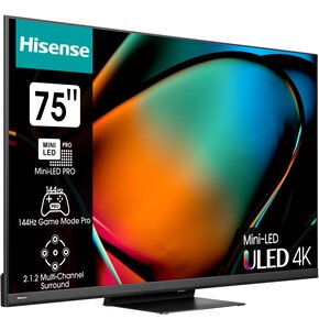 Telewizor HISENSE 75U8KQ 75" MINILED 4K 144 Hz VIDAA Dolby Atmos Dolby Vision HDMI 2.1