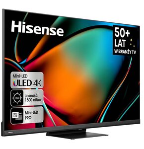 Telewizor HISENSE 65U8KQ 65" MINILED 4K 144 Hz VIDAA Dolby Atmos Dolby Vision HDMI 2.1