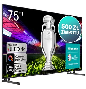 Telewizor HISENSE 75U7KQ 75" MINILED 4K 144 Hz VIDAA Dolby Atmos Dolby Vision HDMI 2.1