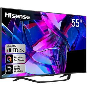 Telewizor HISENSE 55U7KQ 55" MINILED 4K 144 Hz VIDAA Dolby Atmos Dolby Vision HDMI 2.1