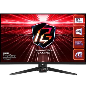 Monitor ASROCK Phantom Gaming PG27FF1A 27" 1920x1080px IPS 165Hz 1 ms