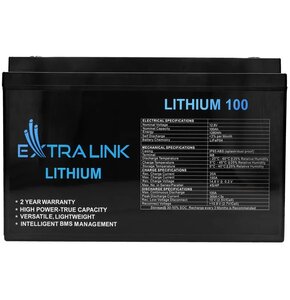 Akumulator EXTRALINK EX.30455 100Ah 12.8V