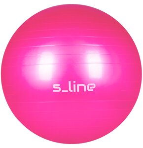 Piłka gimnastyczna S-LINE SA009P Różowy (65 cm)
