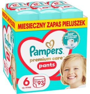 Pieluchomajtki PAMPERS Premium Care Pants 6 (93 szt.)