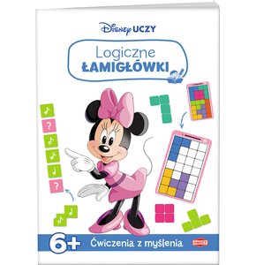 Disney Uczy Minnie Logiczne łamigłówki ŁAM-9303