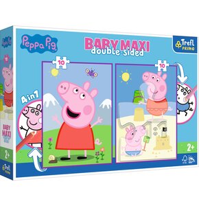 Puzzle TREFL Świnka Peppa Baby maxi Pogodny dzień Peppy 43001 (20 elementów)