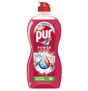 Płyn do mycia naczyń PUR Power Raspberry 450 ml