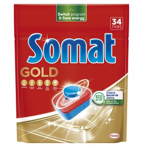 Tabletki do zmywarek SOMAT Gold - 34 szt.