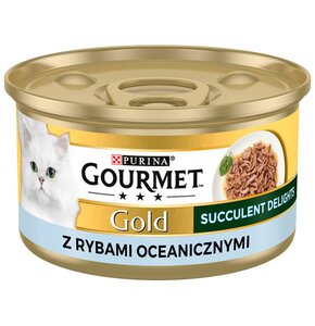 Karma dla kota GOURMET Gold Succulent Delights Ryby oceaniczne 85 g
