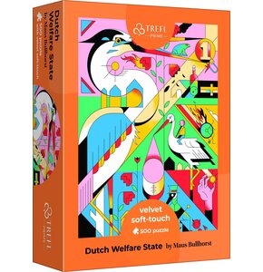 Puzzle TREFL Velvet Soft Touch Dutch Welfare State (500 elementów)