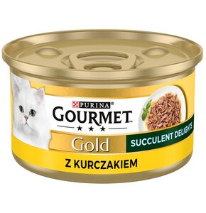 Karma dla kota GOURMET Gold Succulent Delights Kurczak 85 g