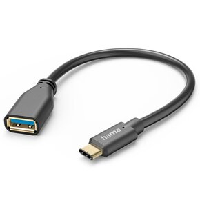 Kabel USB Typ-C - USB OTG HAMA 0.15m