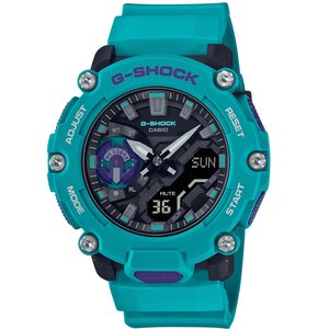 Zegarek sportowy CASIO G-Shock Orginal GA-2200-2AER Niebieski