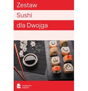 Karta podarunkowa WYJĄTKOWY PREZENT Zestaw Sushi dla Dwojga