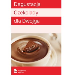 Karta podarunkowa WYJĄTKOWY PREZENT Degustacja czekolady dla dwojga