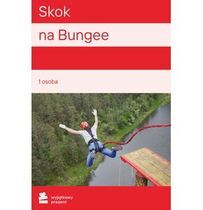 Karta podarunkowa WYJĄTKOWY PREZENT Skok na Bungee