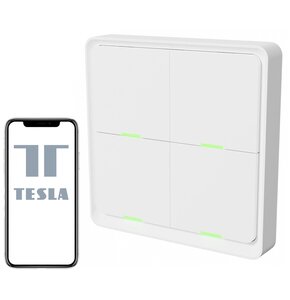 Włącznik światła TESLA Smart Switch Quatro Battery