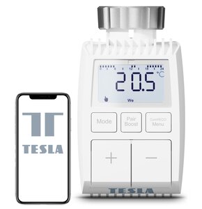 Głowica termostatyczna TESLA Smart Valve TV100 TSL-TVR100-TV01ZG ZigBee