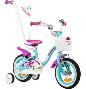 Rower dziecięcy KARBON Mimi 12 cali dla dziewczynki Niebieski