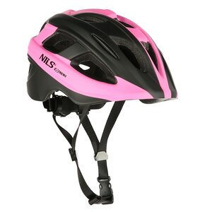 Kask rowerowy NILS EXTREME MTV35J Różowy dla Dzieci (rozmiar S)