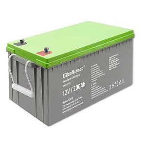 Akumulator QOLTEC Deep Cycle 53079 200Ah 12V