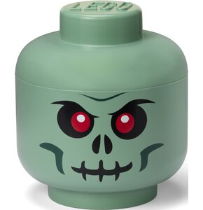 Pojemnik na LEGO duża głowa Zombie Zielony 40320811