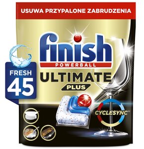 Kapsułki do zmywarek FINISH Powerball Ultimate Plus All In 1 Fresh - 45 szt.