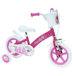 Rower dziecięcy HUFFY Disney Princess 12 cali dla dziewczynki Różowy