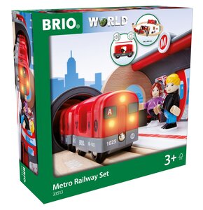Kolejka BRIO World Metro Zestaw startowy 63351300