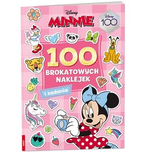 Disney Minnie 100 brokatowych naklejek NB-9101