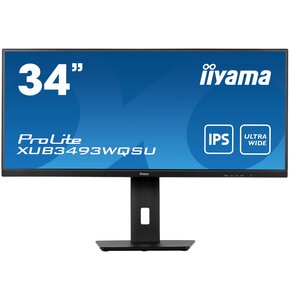 Monitor IIYAMA ProLite XUB3493WQSU-B5 34" 3440x1440px IPS 4 ms
