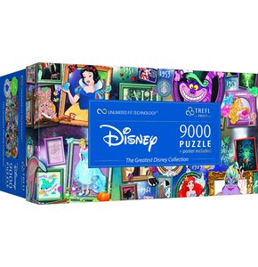 Puzzle TREFL Prime Unlimited Fit Technology The Greatest Disney Collection 81020 (9000 elementów)