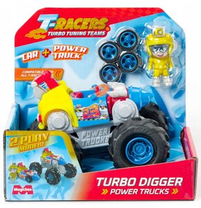 Samochód MAGIC BOX T-Racers Power Truck Turbo Digger PTRSP118IN10