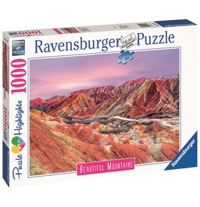 Puzzle RAVENSBURGER Premium Góry Tęczowe 17314 (1000 elementów)